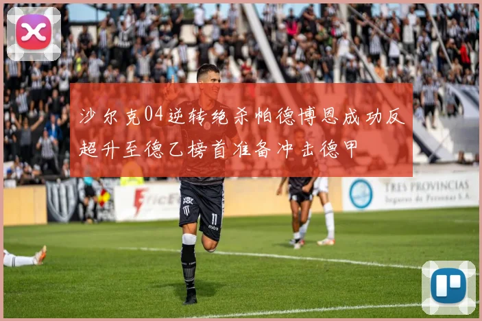 沙尔克04逆转绝杀帕德博恩成功反超升至德乙榜首准备冲击德甲