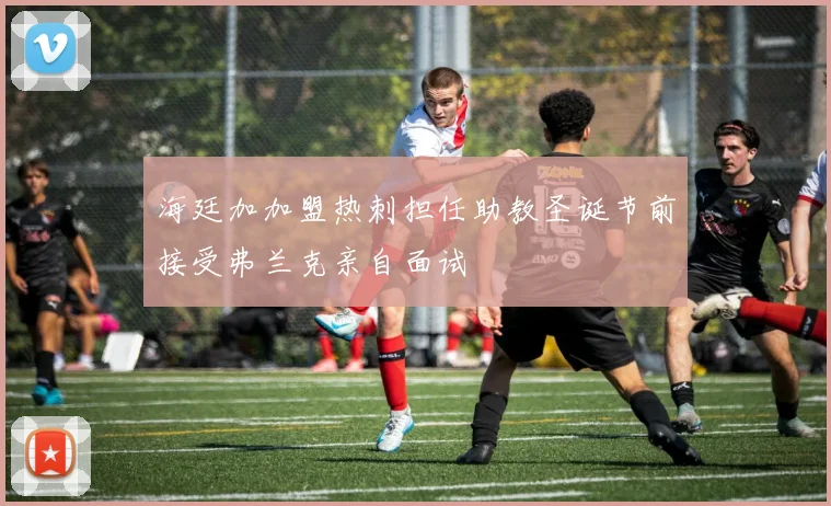 海廷加加盟热刺担任助教圣诞节前接受弗兰克亲自面试
